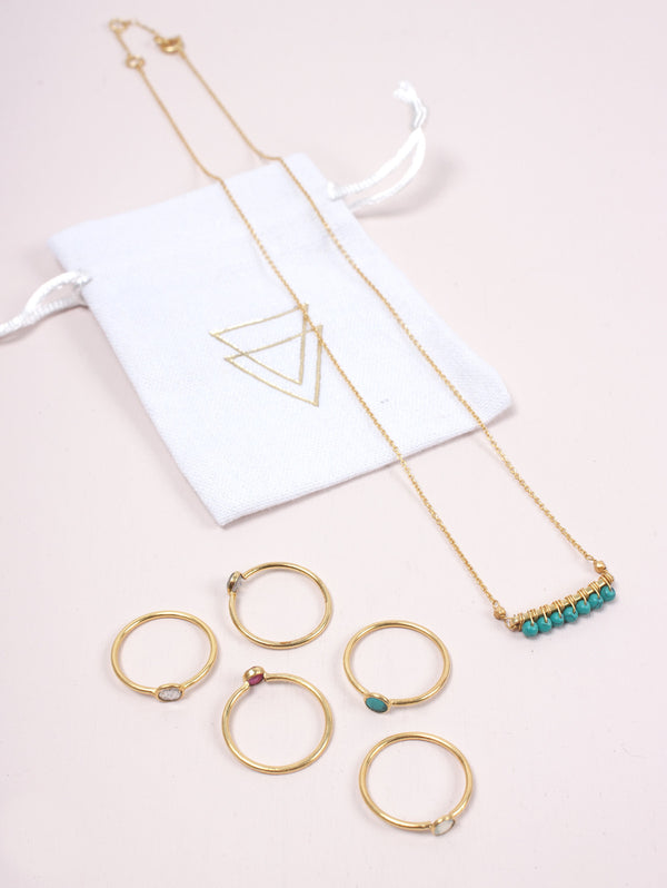 Bohemia Design Band Stacking Rings Silver