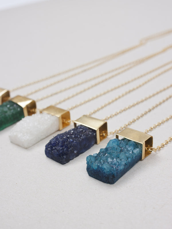 bohemia design Big Druzy Necklaces