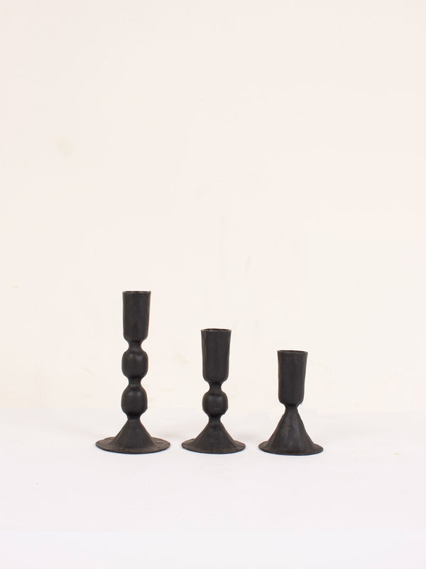 Bohemia Design Black Candle Holder Austen