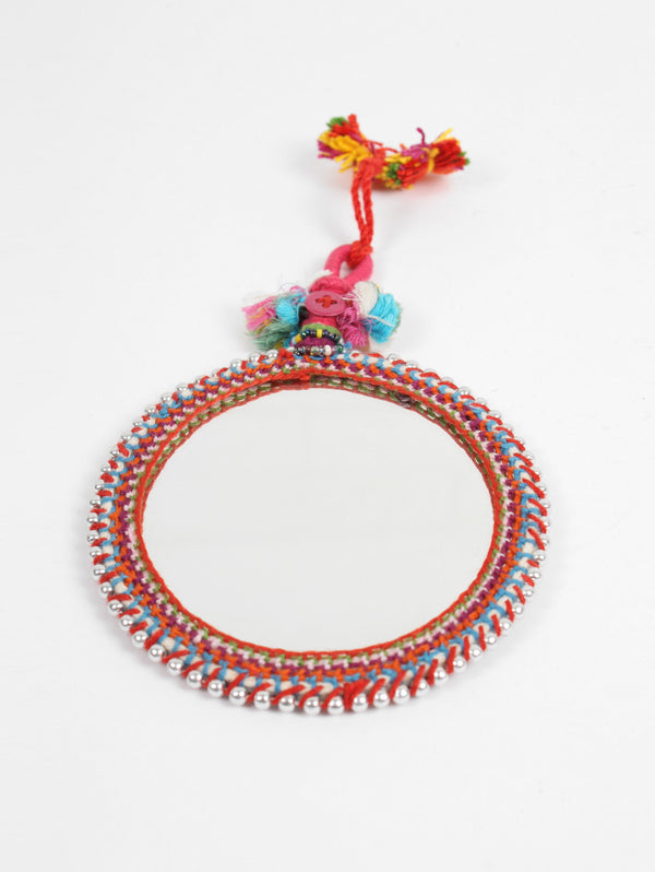 Bohemia Design Boho Beaded Mirrors Silver