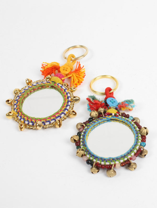 Bohemia Design Boho Mirror Keyrings Large