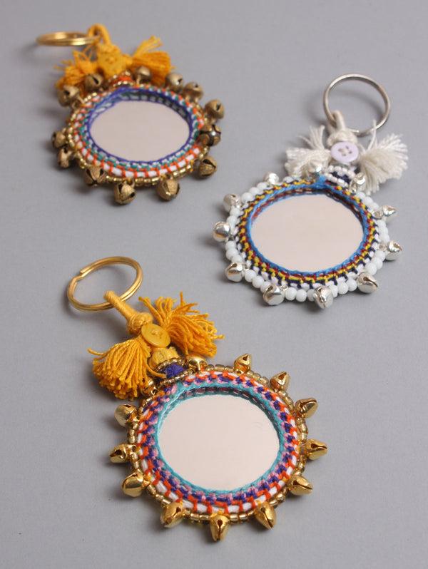 Bohemia Design Boho Mirror Keyrings Large