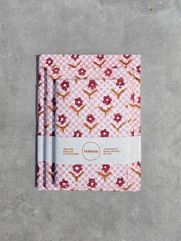 bohemia design Daisy Check Notebook (3 Sizes)