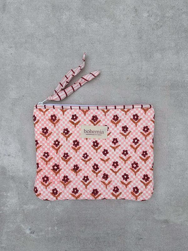 bohemia design Daisy Check Zip Pouch Large