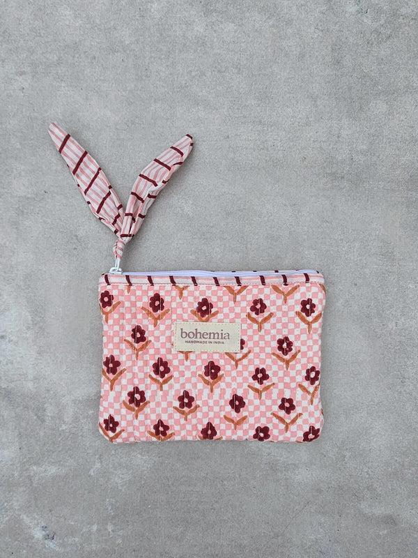 bohemia design Daisy Check Zip Pouch Medium
