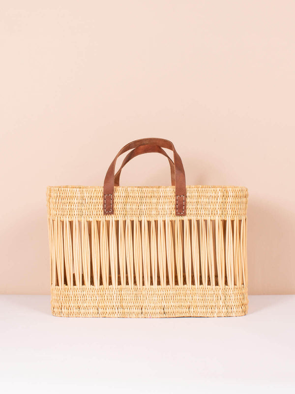 bohemia design Decorative Reed Basket Bag