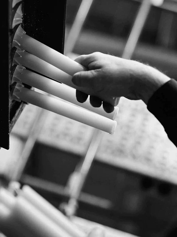 Bohemia Design Dining Candle Pair Bitter Chocolate