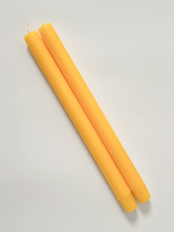 bohemia design Dining Candle Pair Yellow