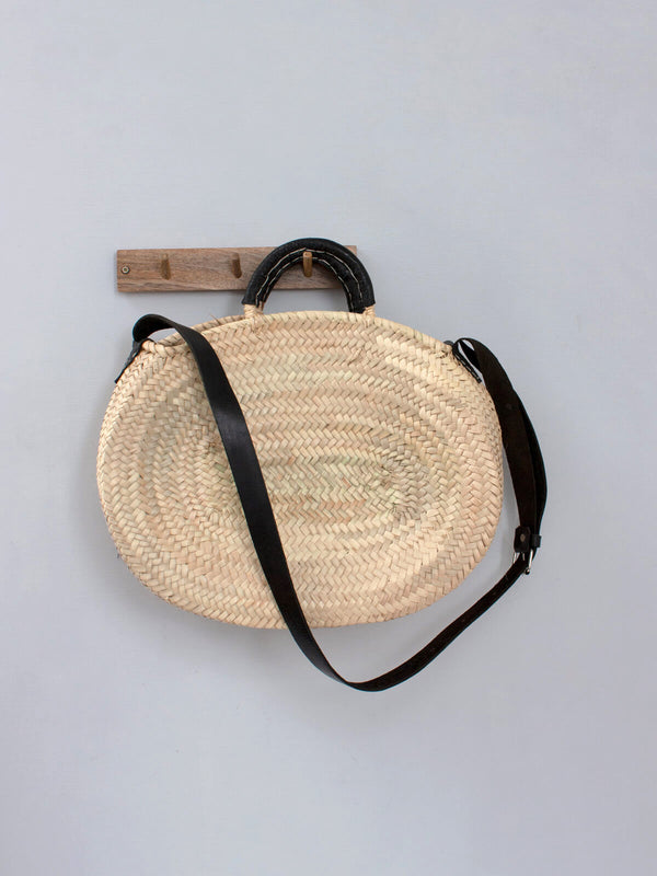 bohemia design Dylan Crossbody Basket Bag Black