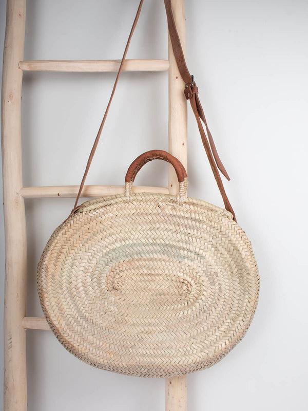 bohemia design Dylan Crossbody Basket Bag Tan
