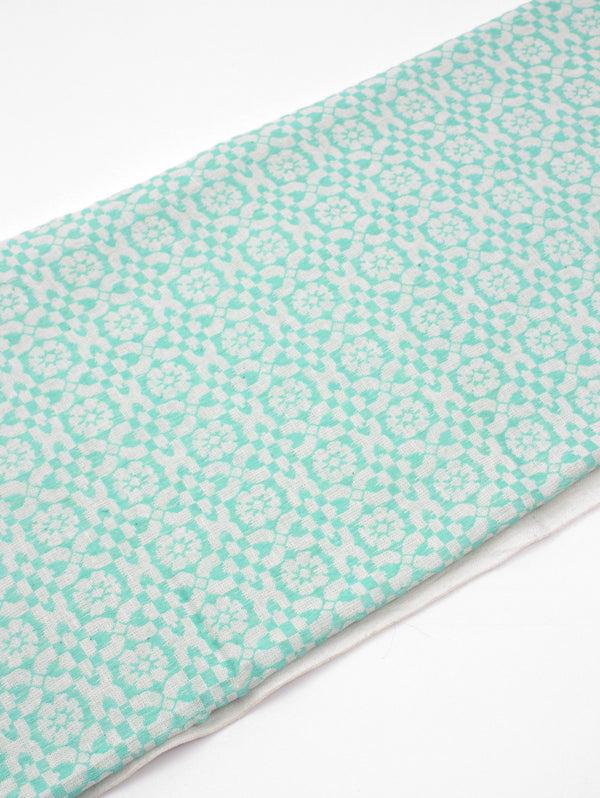 Bohemia Design Embroidered Scarf Mint