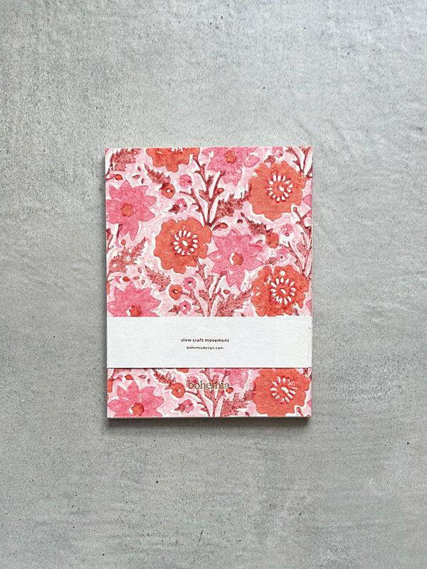Bohemia Design Floribunda Notebook Vintage Pink