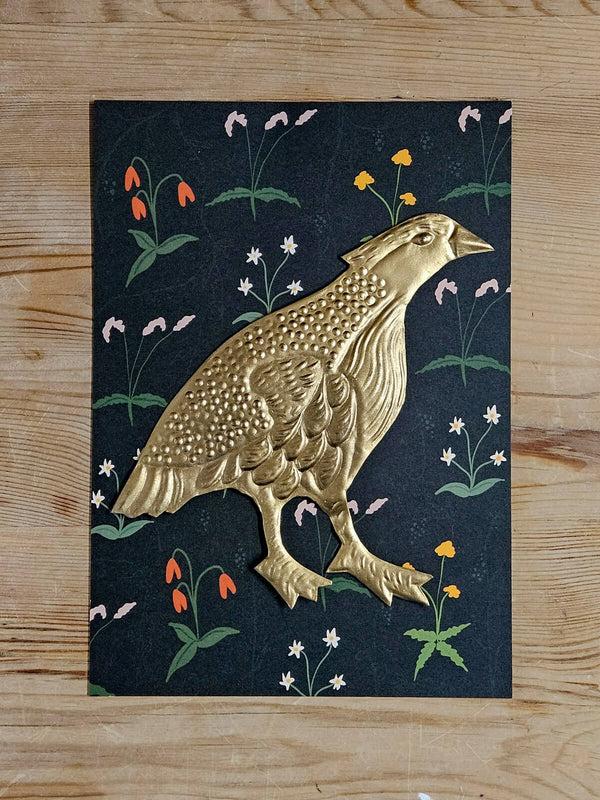 Bohemia Design Folklore Votive Partridge