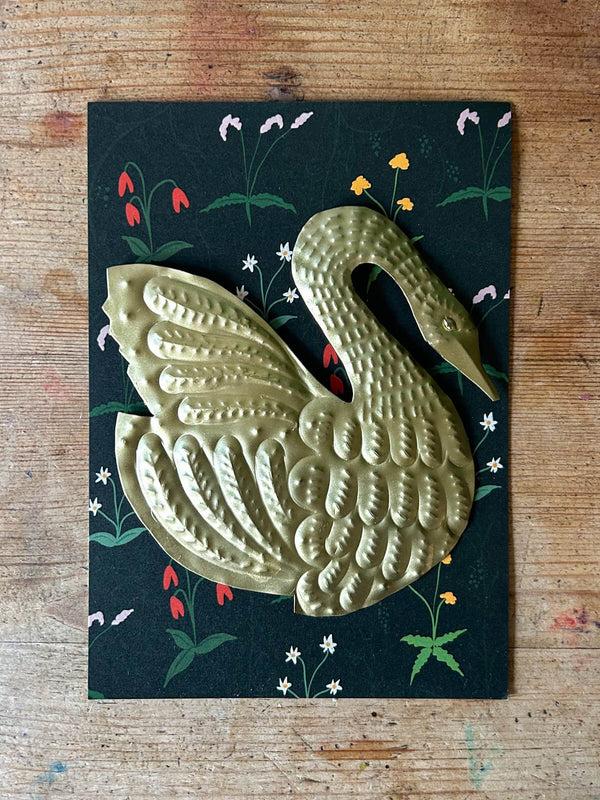 Bohemia Design Folklore Votive Swan