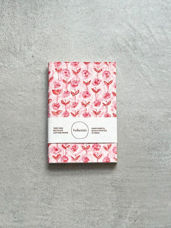 bohemia design Garland Notebook Vintage Pink