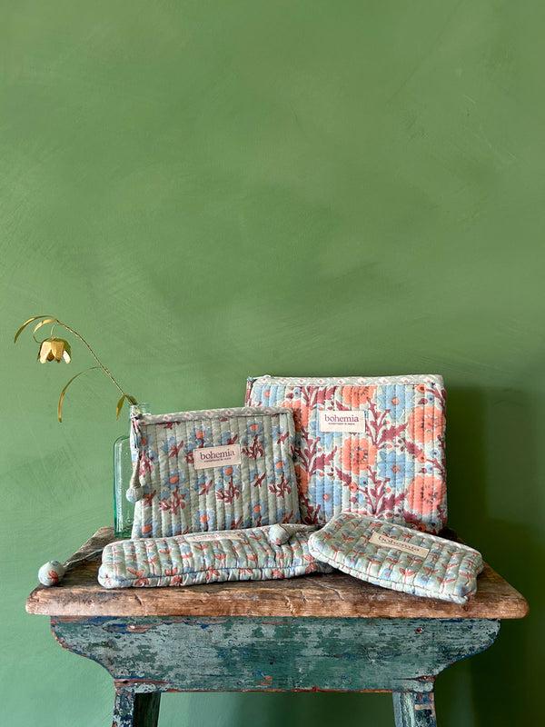 Bohemia Design Garland Pencil Case Duck Egg