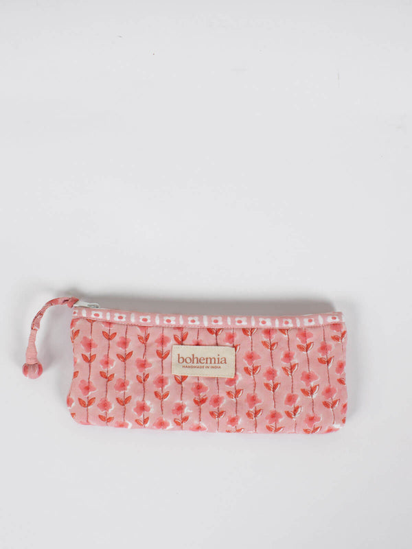 bohemia design Garland Pencil Case Vintage Pink