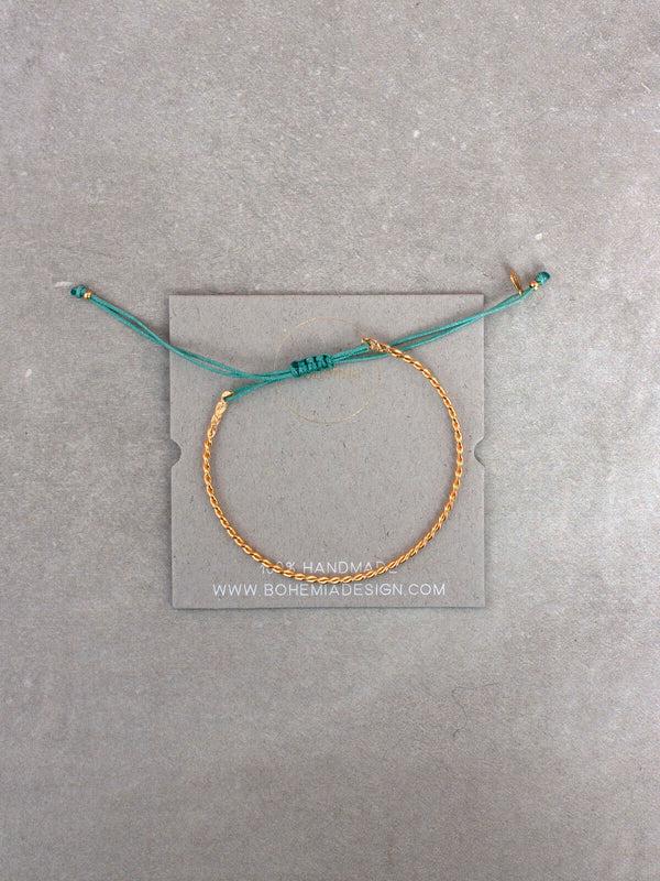 Bohemia Design Gold Luna Twist Bracelets