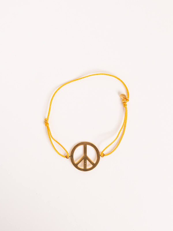 bohemia design Gold Peace Bracelets Small