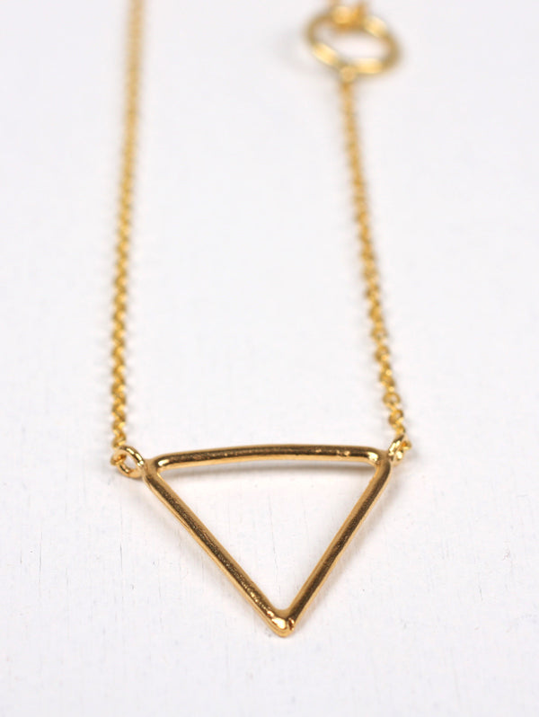 Bohemia Design Gold Pyramid Necklaces