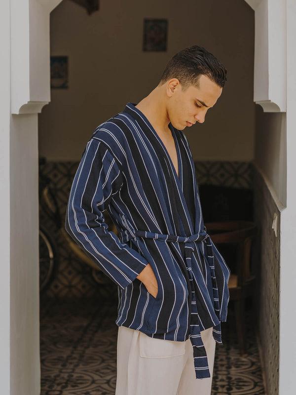 bohemia design Handwoven Cotton Jacket Hydra