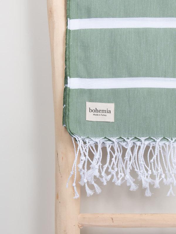 Bohemia Design Ibiza Summer Hammam Towel Olive