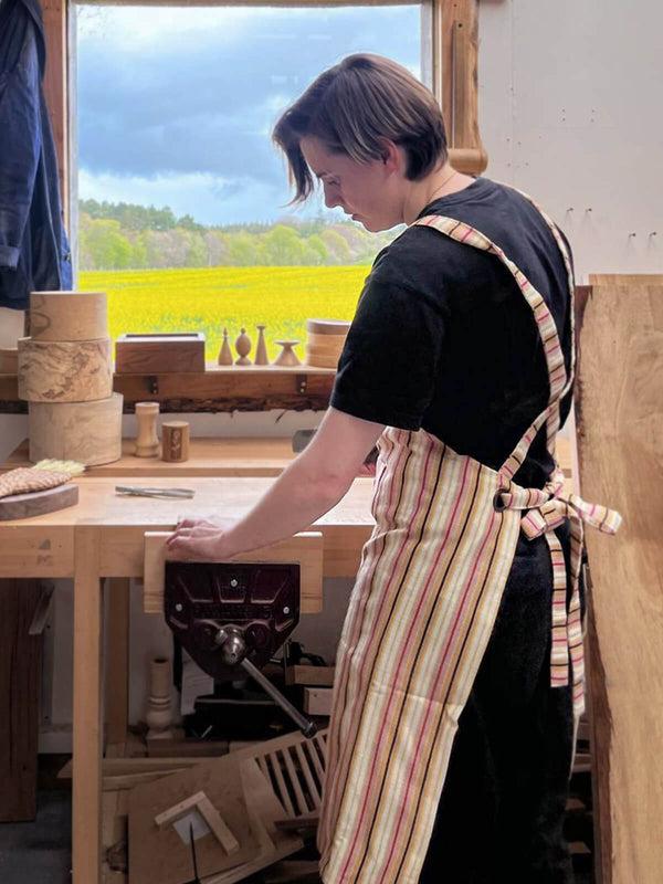 Bohemia Design Jaipur Stripe Apron Tutti Frutti