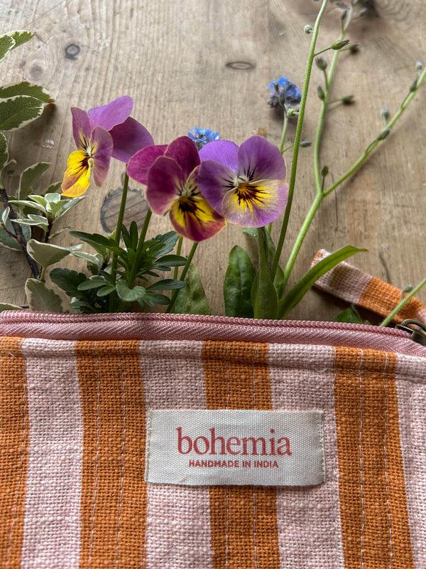 Bohemia Design Jaipur Stripe Coin Purse Pink City
