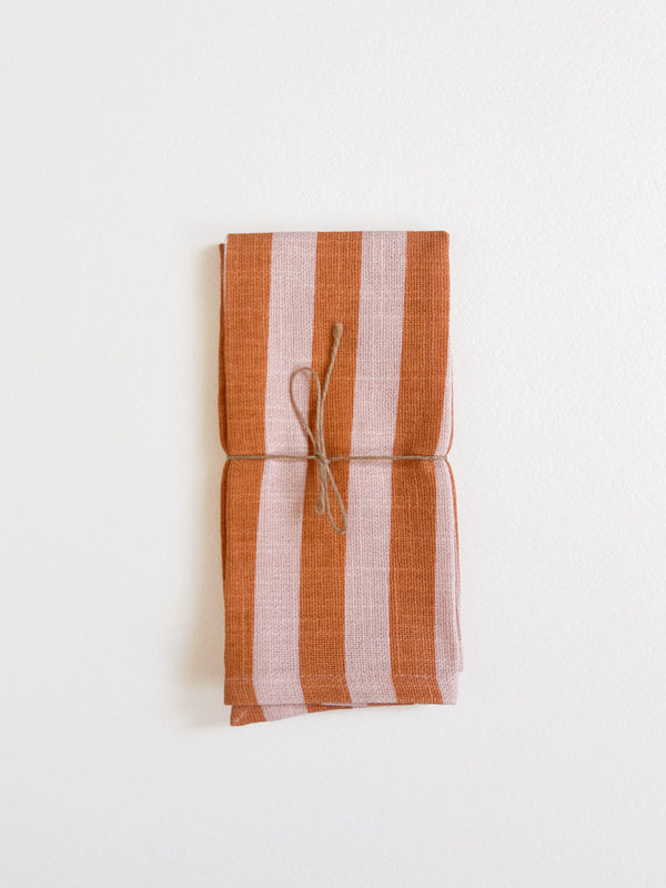 Bohemia Design Jaipur Stripe Napkin Pink City