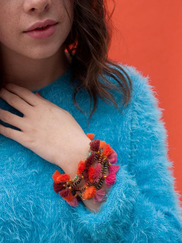 Bohemia Design Kriti Tassel Bracelets