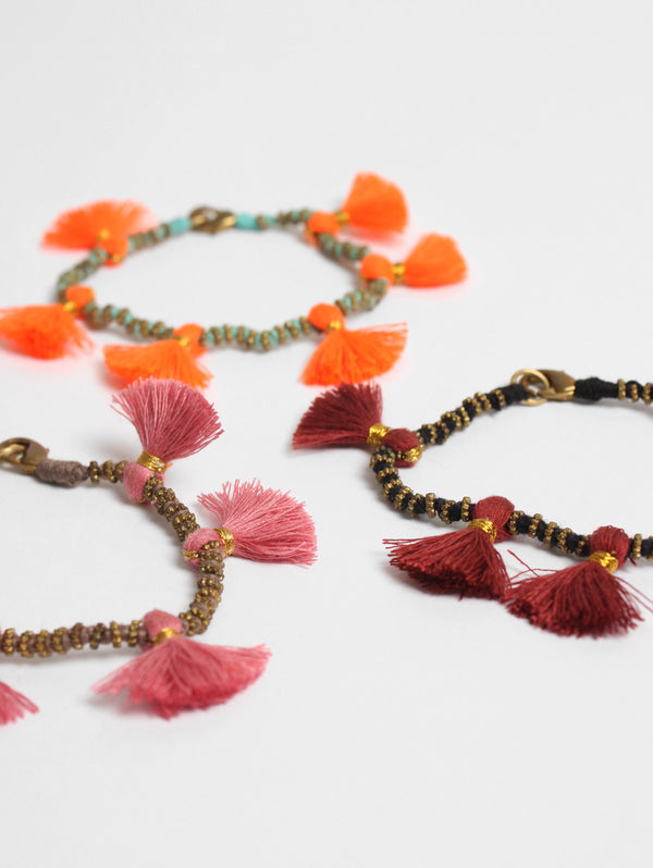 bohemia design Kriti Tassel Bracelets