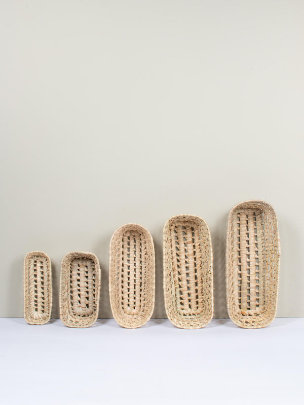 Bohemia Design Long Open Weave Storage Trays