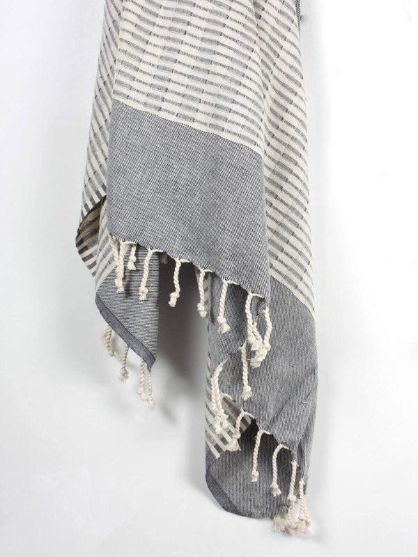 Bohemia Design Miami Hammam Towel Charcoal