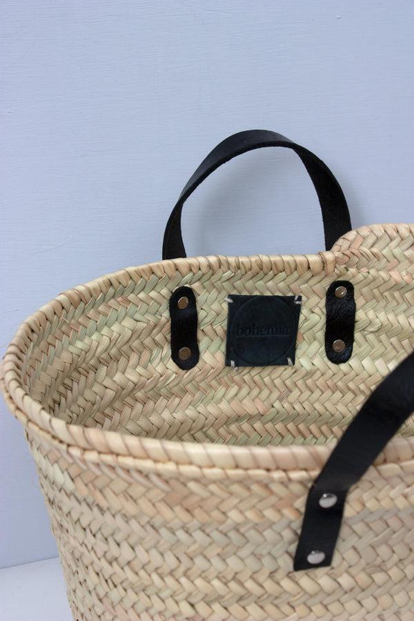 Bohemia Design Mini Valencia Basket Bag Black
