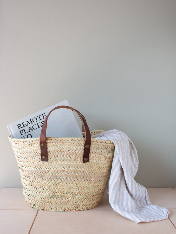 bohemia design Mini Valencia Basket Bag Tan