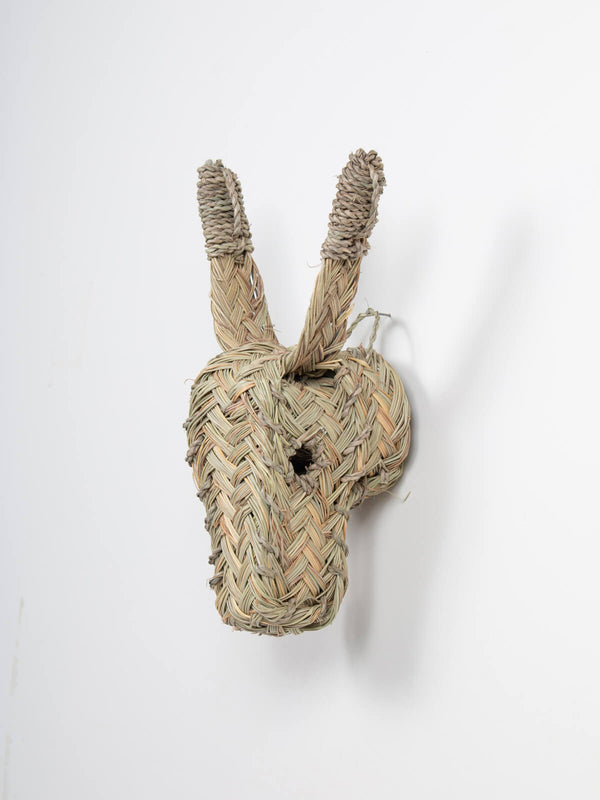 Bohemia Design Mini Woven Animal Head Donkey
