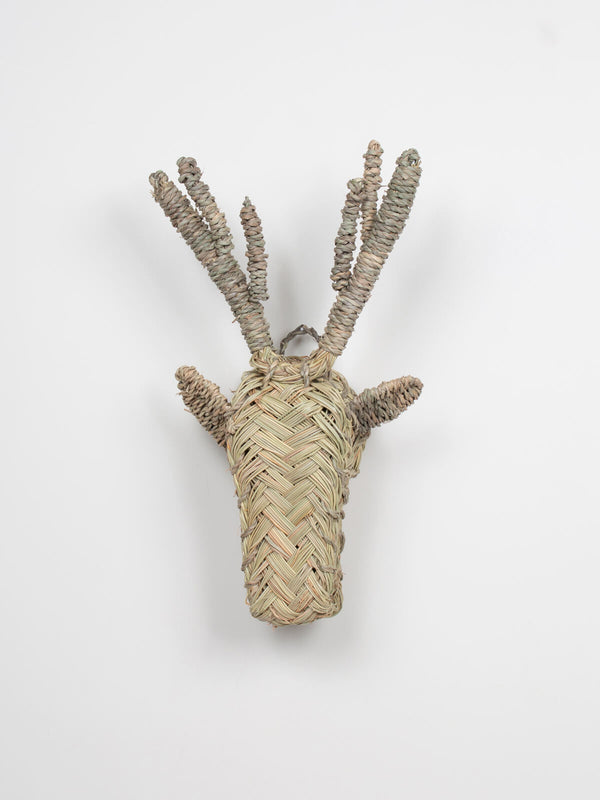 Bohemia Design Mini Woven Animal Head Stag