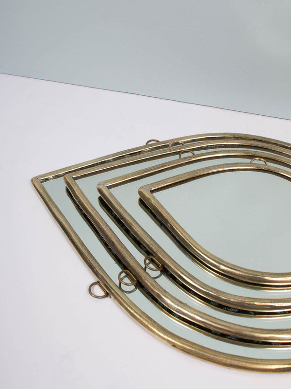 Bohemia Design Moroccan Brass Frame Mirror Eye
