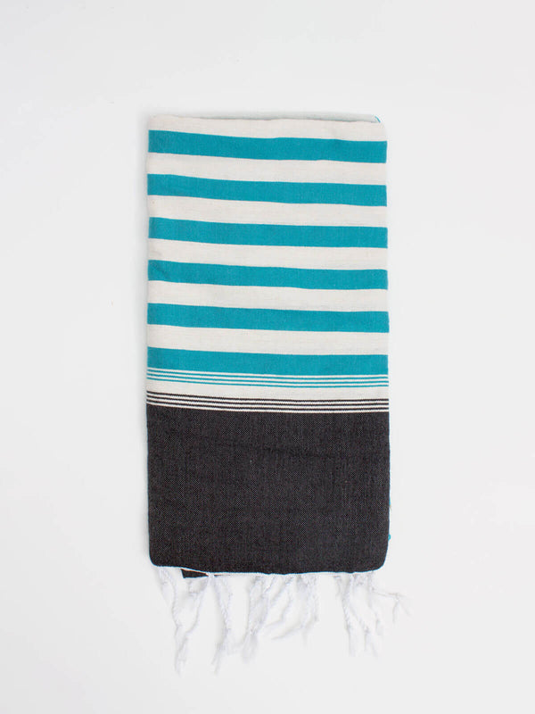 bohemia design Moroccan Fouta Hammam Towel Aqua