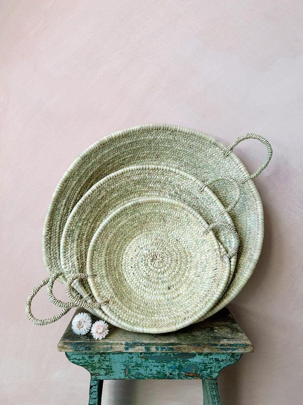 bohemia design Moroccan Oversized Woven Plate