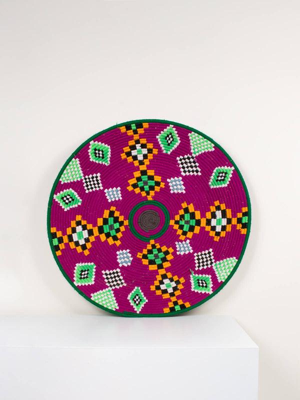 bohemia design Moroccan Wool Plate No.123