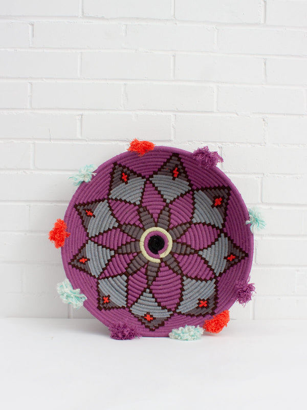 bohemia design Moroccan Wool Plate No.77