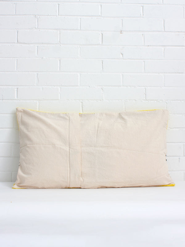Bohemia Design Mudcloth Cushions Yellow Stripe
