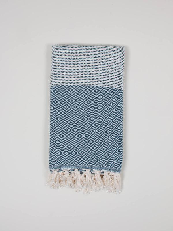 bohemia design Nordic Dot Hammam Towel Indigo