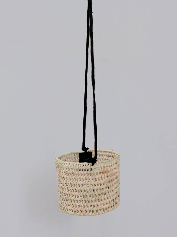Bohemia Design Open Weave Hanging Baskets Black