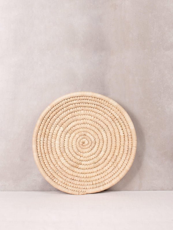 Bohemia Design Palm Leaf Woven Plates