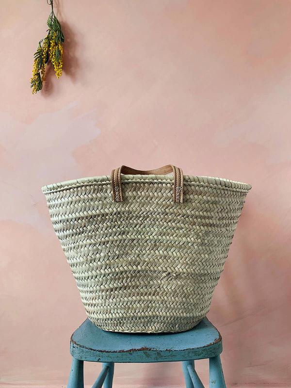 bohemia design Parisienne Basket Bag Natural