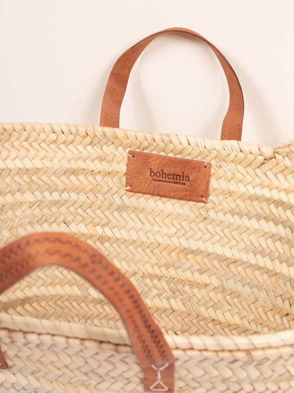 Bohemia Design Parisienne Basket Bag Tan