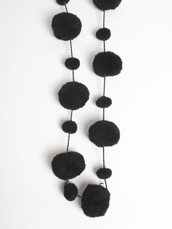 Bohemia Design Pom Pom Garland Black