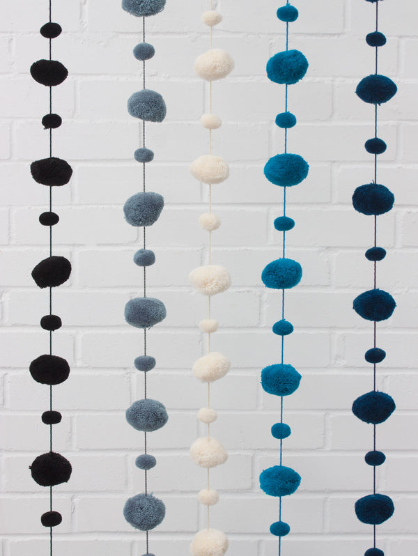 Bohemia Design Pom Pom Garland Teal
